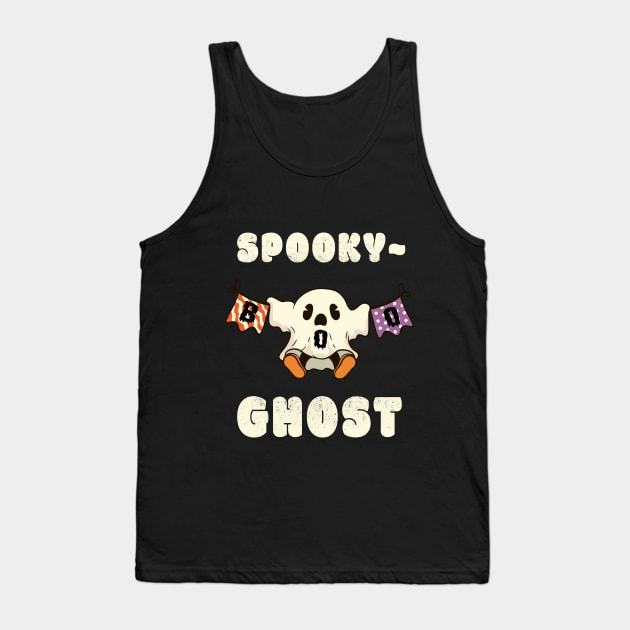 Spooky boo ghost Tank Top by Giraroad